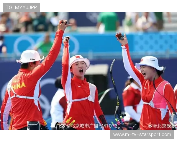 射箭团体赛：中韩大战打到最后一箭